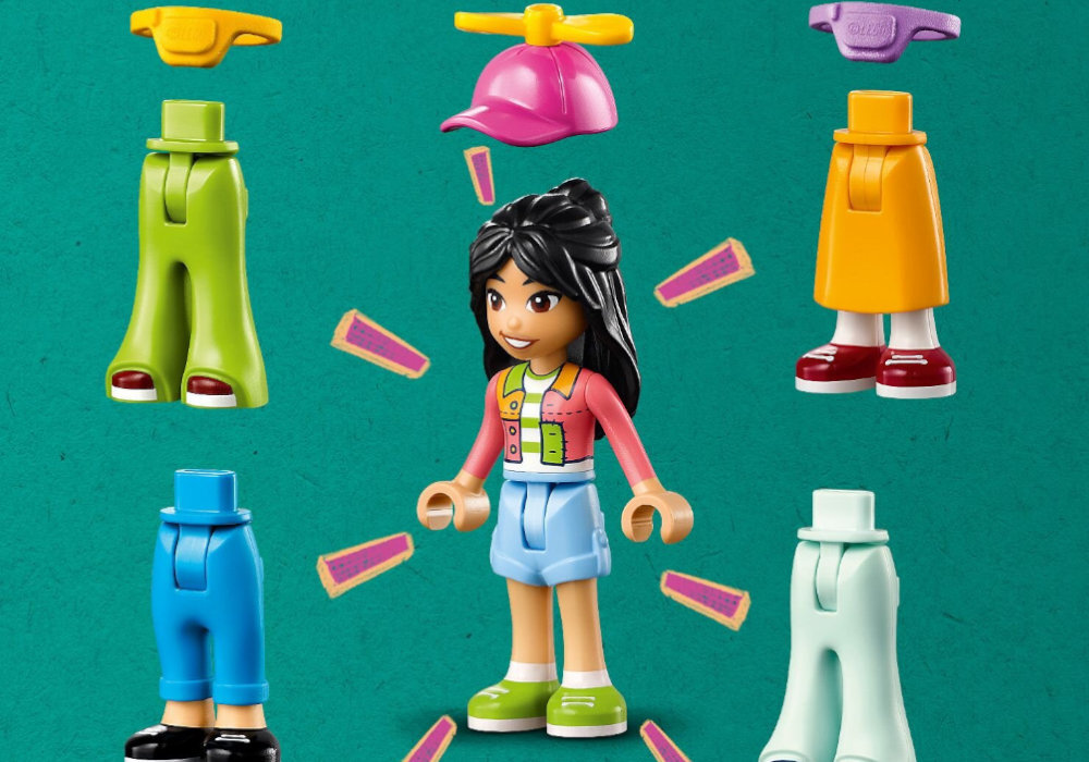 LEGO 42614 Friends Sklep z używaną odzieżą zabawa edukacja rozwój wyposażenie kreatywność