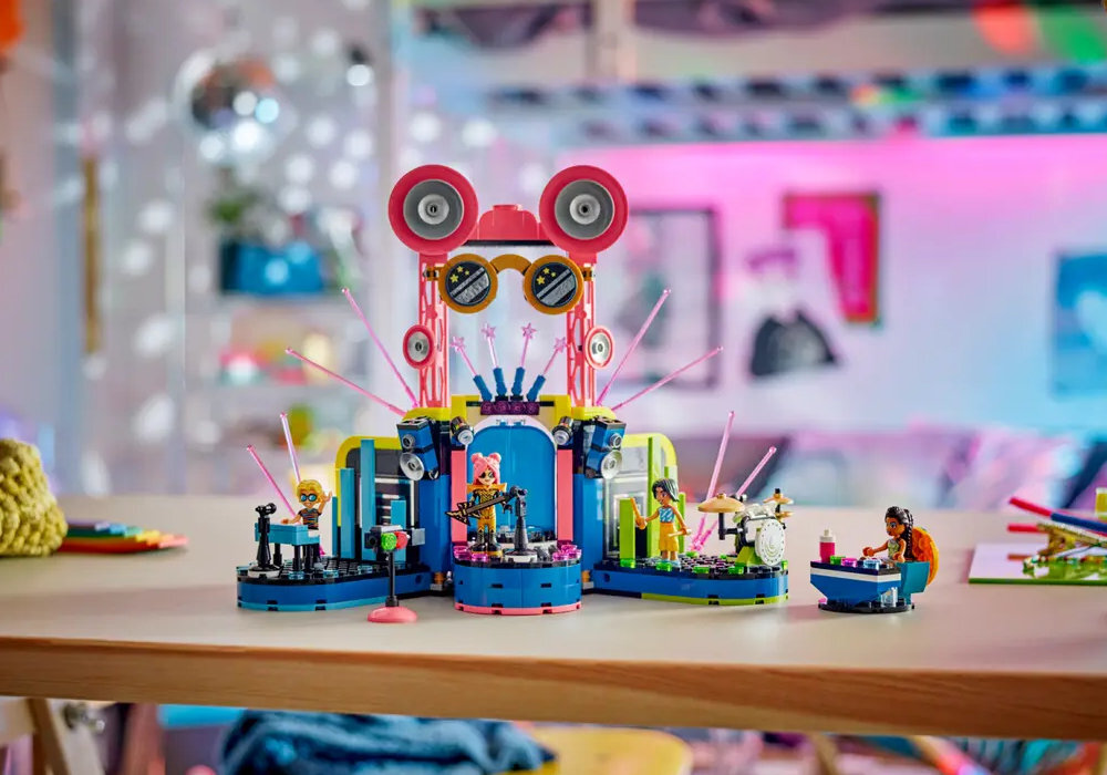 LEGO 42616 Friends Pokaz talentów muzycznych w Heartlake zabawa edukacja rozwój wyposażenie kreatywność