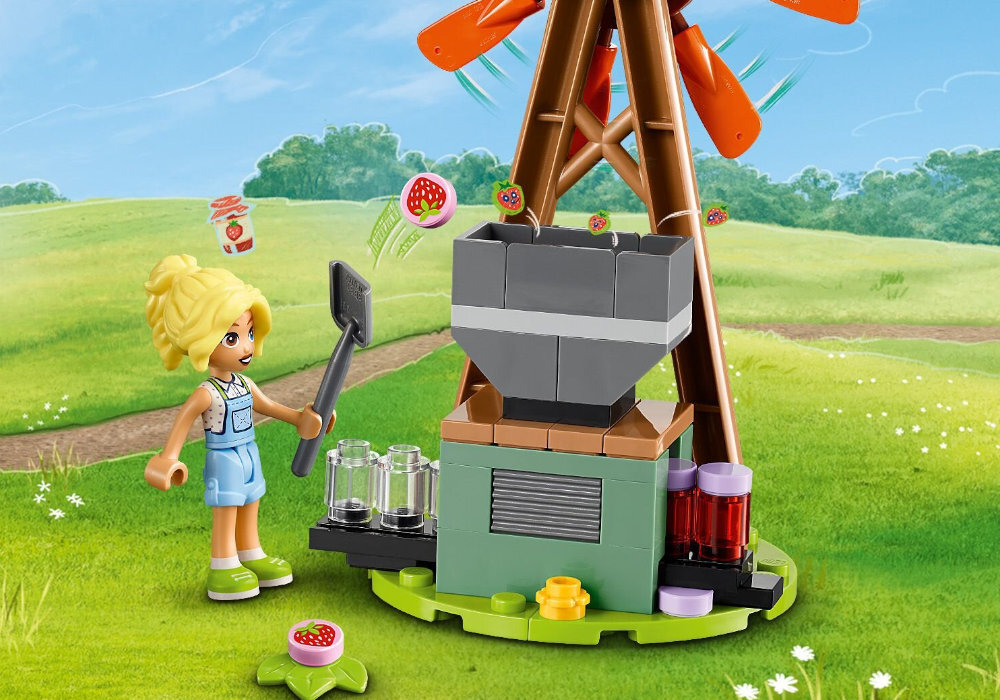 LEGO 42617 Friends Rezerwat zwierząt gospodarskich zabawa edukacja rozwój wyposażenie kreatywność