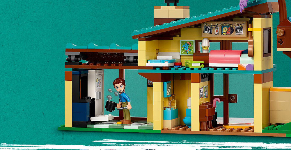 LEGO 42620 Friends Dom rodzinny Olly'ego i Paisley zabawa edukacja rozwój wyposażenie kreatywność