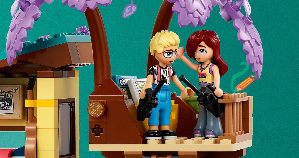 LEGO 42620 Friends Dom rodzinny Olly'ego i Paisley zabawa edukacja rozwój wyposażenie kreatywność
