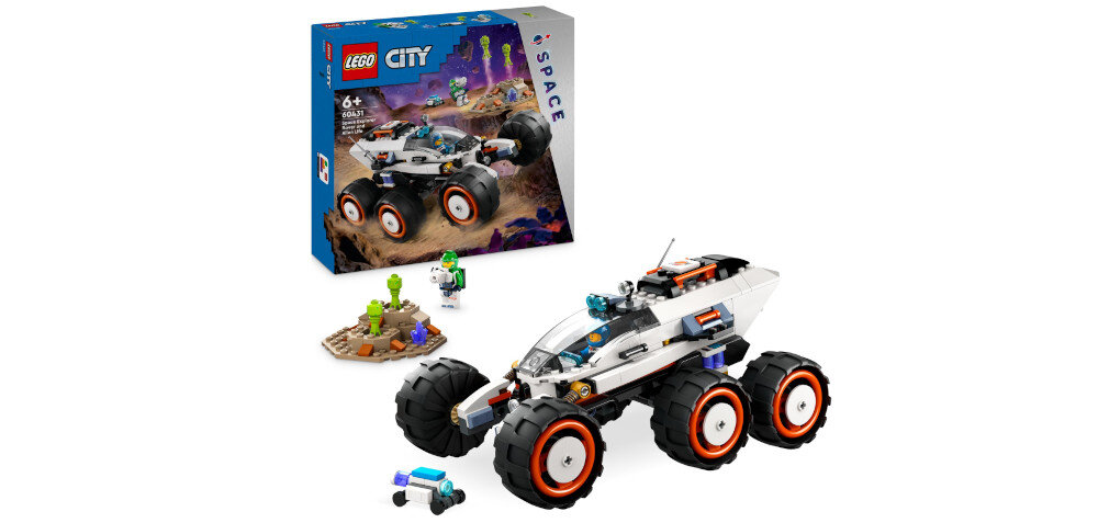 60431 City Kosmiczny łazik i badanie życia w kosmosie zestaw elementy dokumentacja