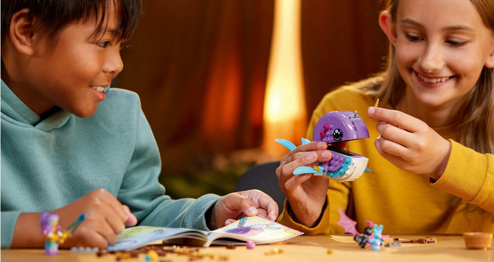 KLOCKI LEGO DREAMZZZ BALON NA OGRZANE POWIETRZE IZZIE 71472 zestaw serial figurka