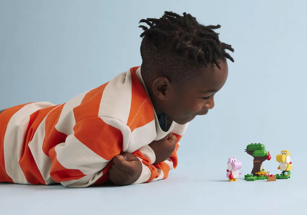 LEGO 71428 Super Mario Niezwykły las Yoshiego - zestaw rozszerzający zabawa edukacja rozwój wyposażenie kreatywność