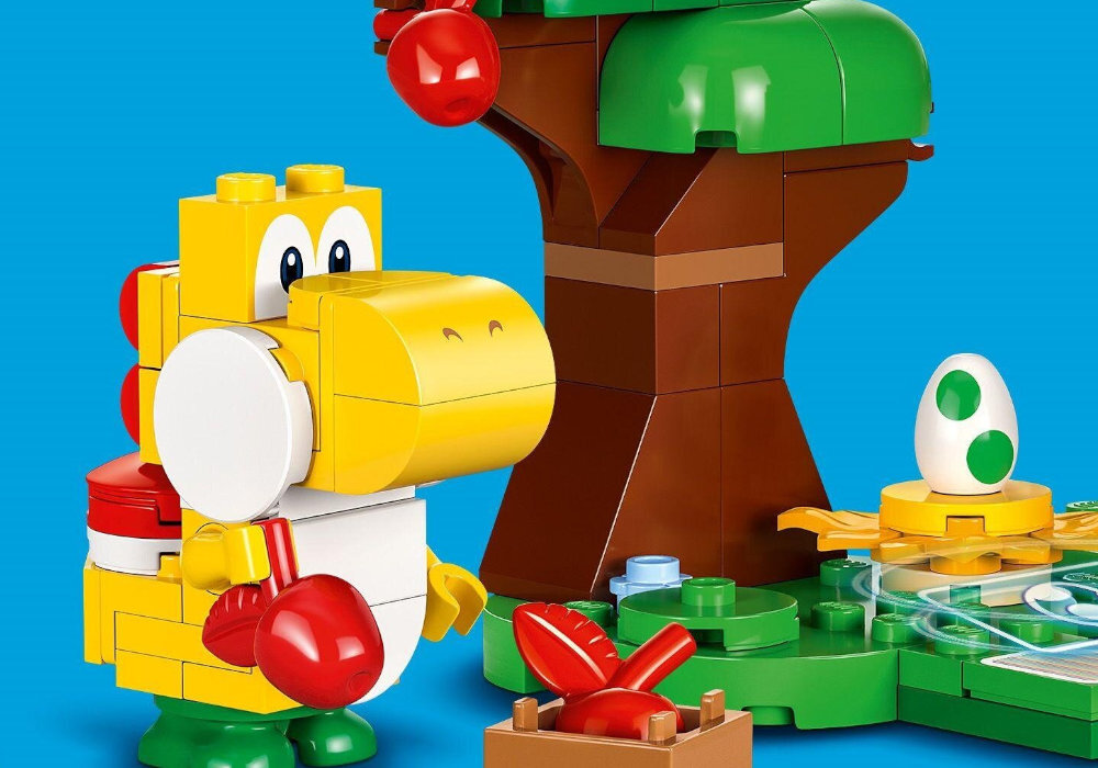 LEGO 71428 Super Mario Niezwykły las Yoshiego - zestaw rozszerzający zabawa edukacja rozwój wyposażenie kreatywność