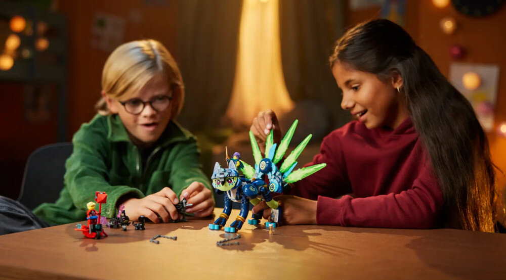 KLOCKI LEGO DREAMZZZ ZOEY I SOWOKOT ZIAN 71476 dwie przygody zestaw SOWOKOT ogon zian