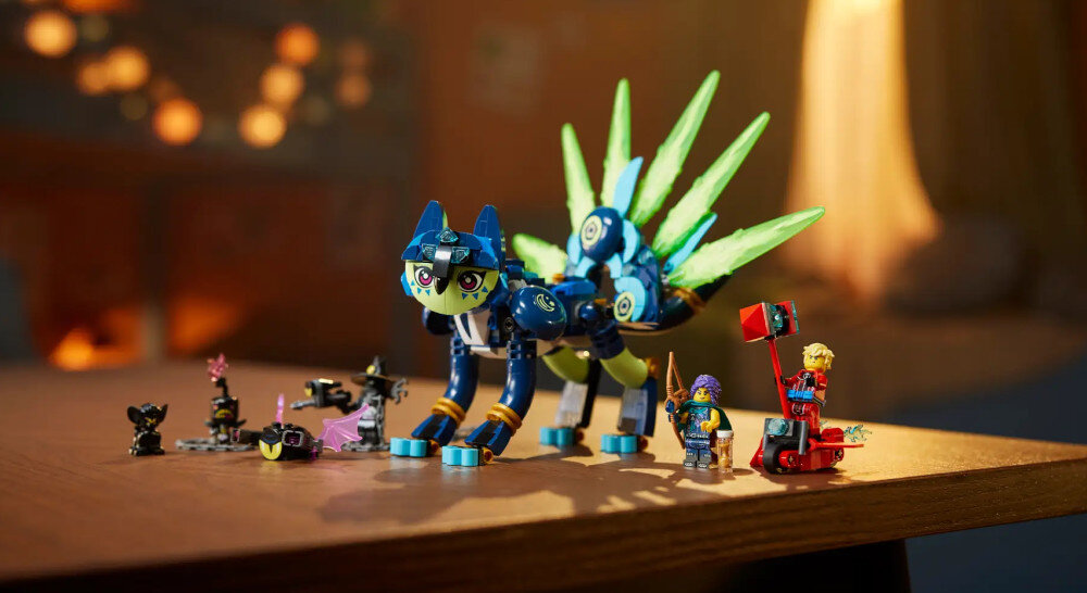 KLOCKI LEGO DREAMZZZ ZOEY I SOWOKOT ZIAN 71476 Zoey Zian Nocny Łowca