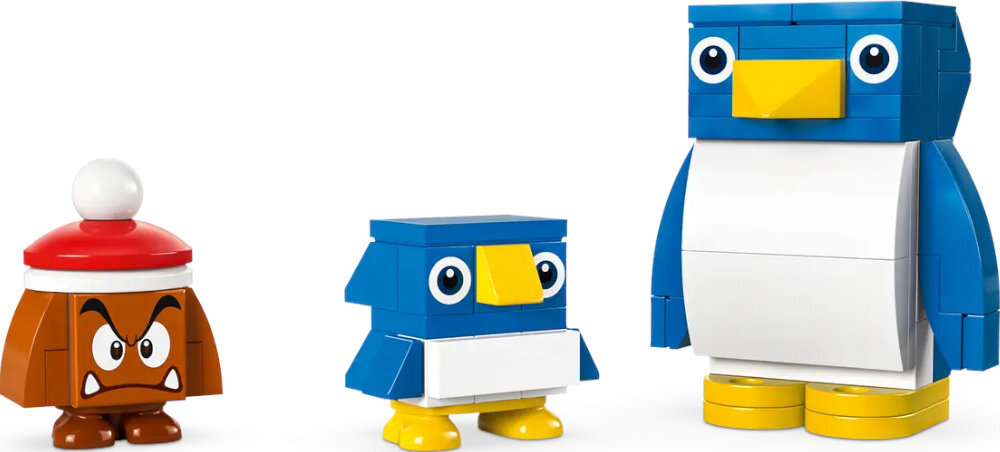 LEGO 71430 Super Mario Śniegowa przygoda penguinów - zestaw rozszerzający zabawa edukacja rozwój wyposażenie kreatywność