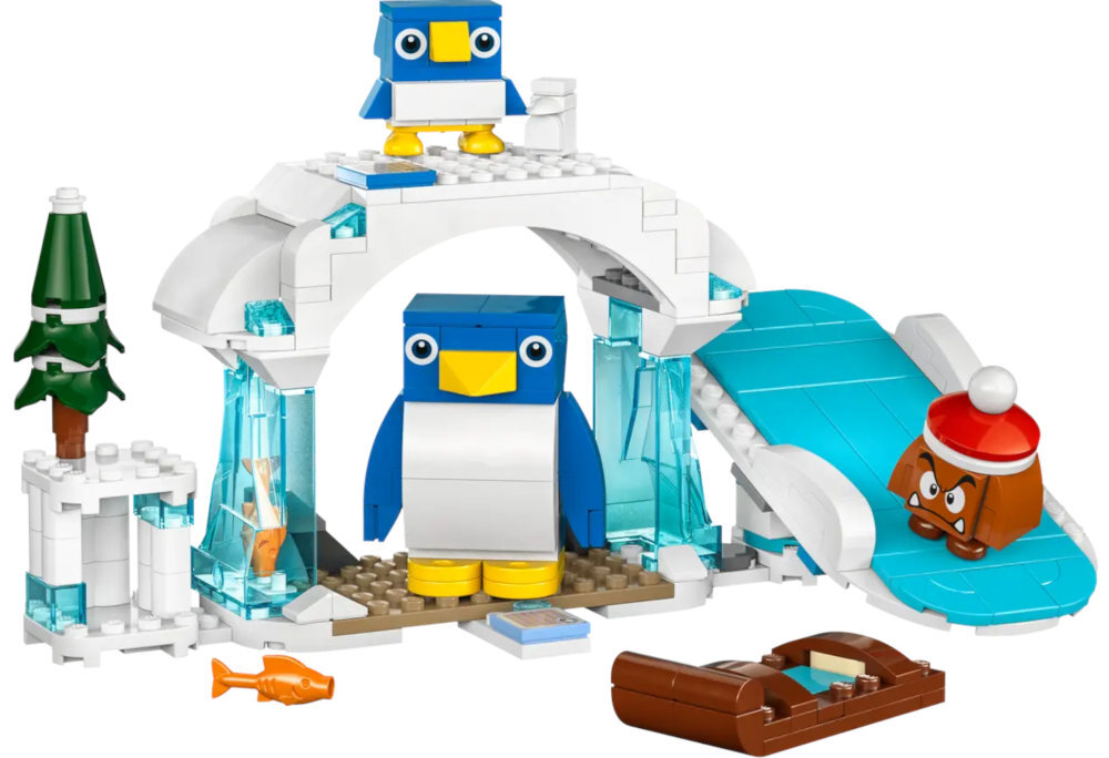 LEGO 71430 Super Mario Śniegowa przygoda penguinów - zestaw rozszerzający zabawa edukacja rozwój wyposażenie kreatywność