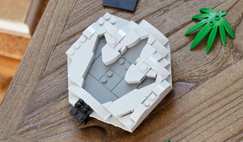 LEGO 76964 Jurassic World Szkielety dinozaurów — czaszka tyranozaura klocki elementy zabawa łączenie figurki akcesoria figurka zestaw