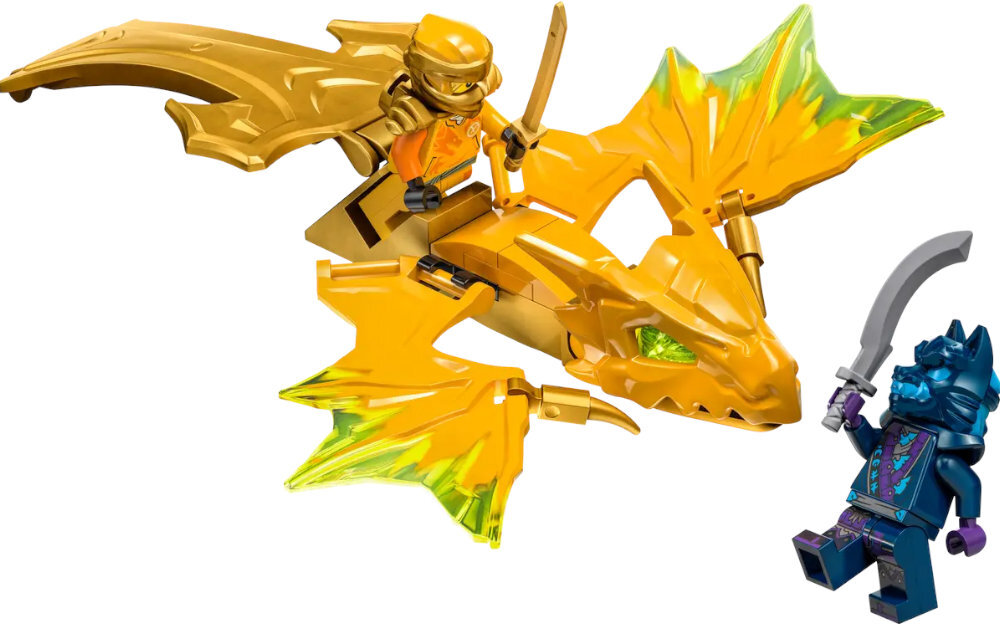 LEGO 71802 NINJAGO Atak powstającego smoka Arina zabawa edukacja rozwój wyposażenie kreatywność