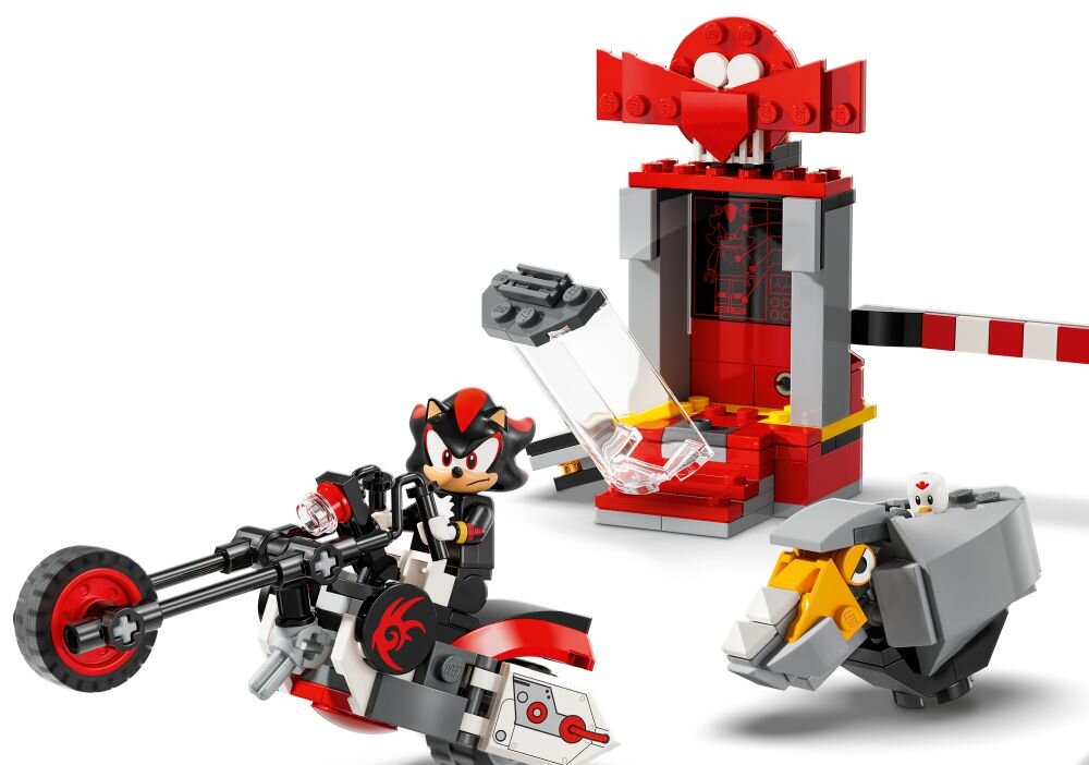 LEGO 76995 Sonic the Hedgehog Shadow the Hedgehog — ucieczka klocki elementy zabawa łączenie figurki akcesoria figurka zestaw