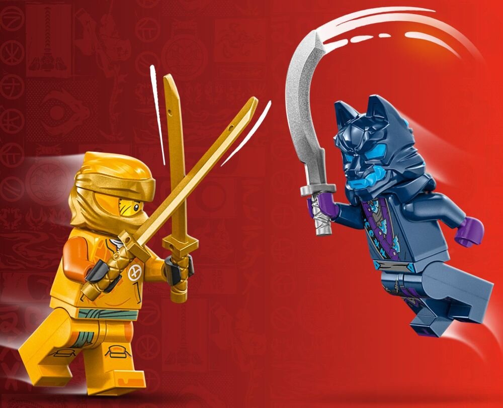 LEGO 71804 NINJAGO Mech bojowy Arina klocki elementy zabawa łączenie figurki akcesoria figurka zestaw