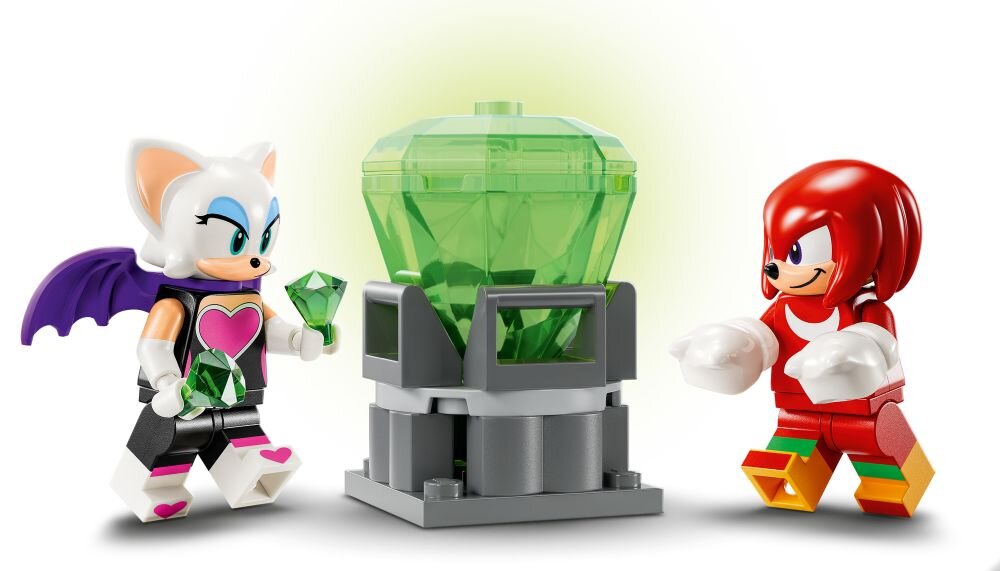 LEGO 76996 Sonic the Hedgehog Knuckles i mech-strażnik klocki elementy zabawa łączenie figurki akcesoria figurka zestaw