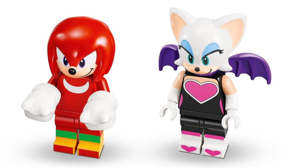 LEGO 76996 Sonic the Hedgehog Knuckles i mech-strażnik klocki elementy zabawa łączenie figurki akcesoria figurka zestaw