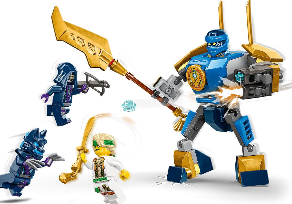 LEGO 71805 NINJAGO Zestaw bitewny z mechem Jaya zabawa edukacja rozwój wyposażenie kreatywność