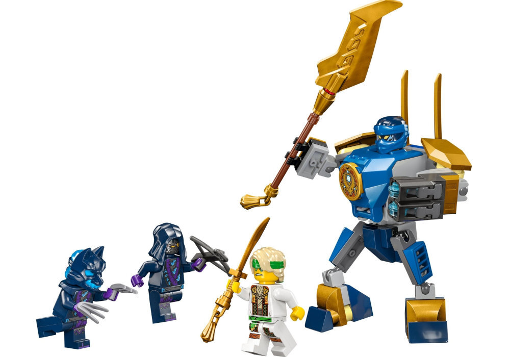 LEGO 71805 NINJAGO Zestaw bitewny z mechem Jaya zabawa edukacja rozwój wyposażenie kreatywność