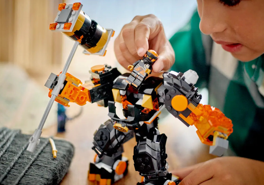 LEGO 71806 NINJAGO Mech żywiołu ziemi Cole’a zabawa edukacja rozwój wyposażenie kreatywność