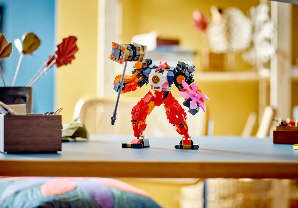 LEGO 71807 NINJAGO Mech żywiołu technologii Sory zabawa edukacja rozwój wyposażenie kreatywność