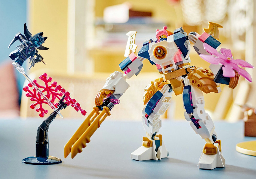 LEGO 71807 NINJAGO Mech żywiołu technologii Sory zabawa edukacja rozwój wyposażenie kreatywność