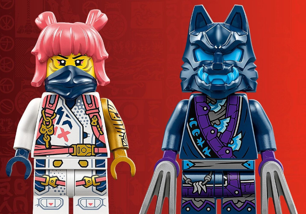 LEGO 71807 NINJAGO Mech żywiołu technologii Sory zabawa edukacja rozwój wyposażenie kreatywność