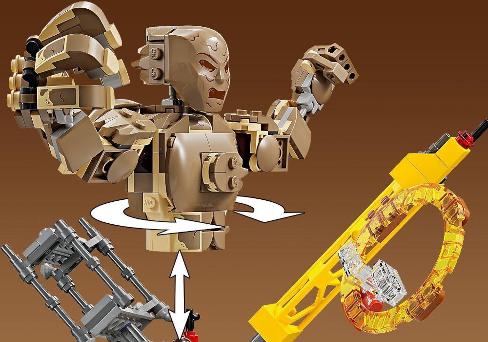 LEGO 76280 Marvel Spider-Man vs. Sandman: ostateczna bitwa zabawa edukacja rozwój wyposażenie kreatywność