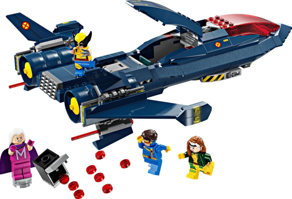 LEGO 76281 Marvel Odrzutowiec X-Menów zabawa edukacja rozwój wyposażenie kreatywność