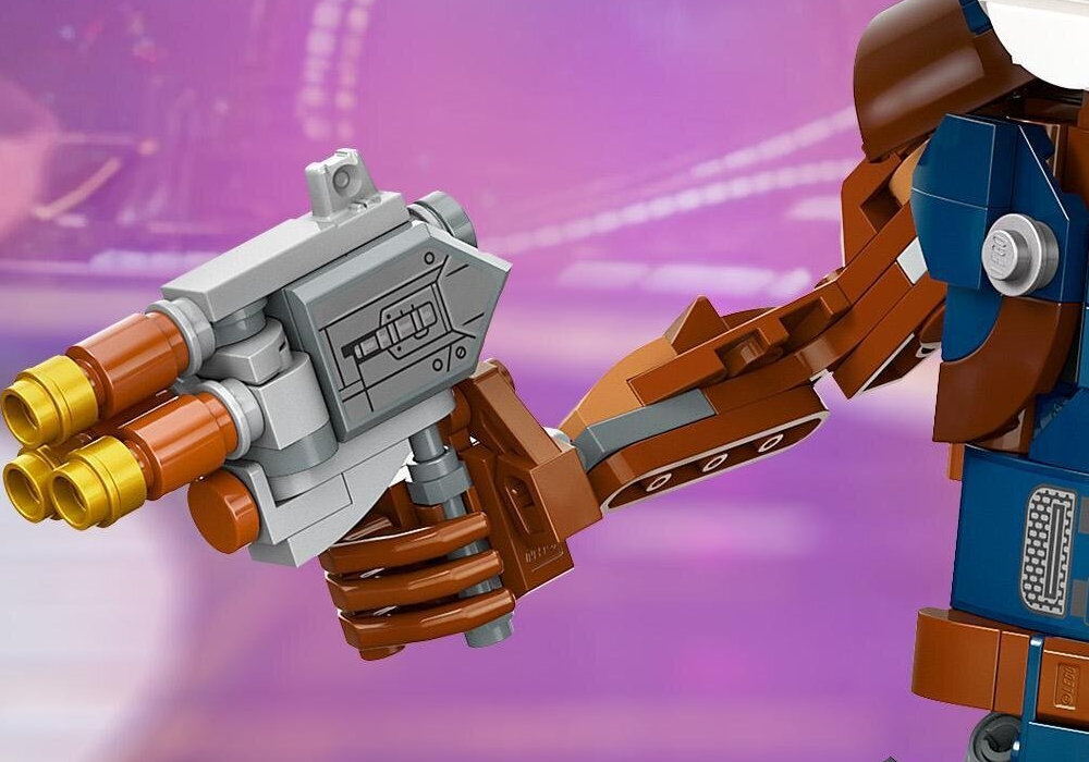 LEGO 76282 Marvel Rocketa i Małego Groota zabawa edukacja rozwój wyposażenie kreatywność