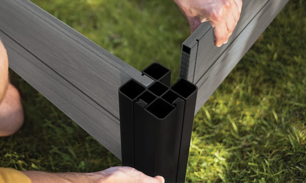 Donica modułowa KETER Vista 252530 Brązowy intuicyjny system laczenia modulow montaz bezproblemowy