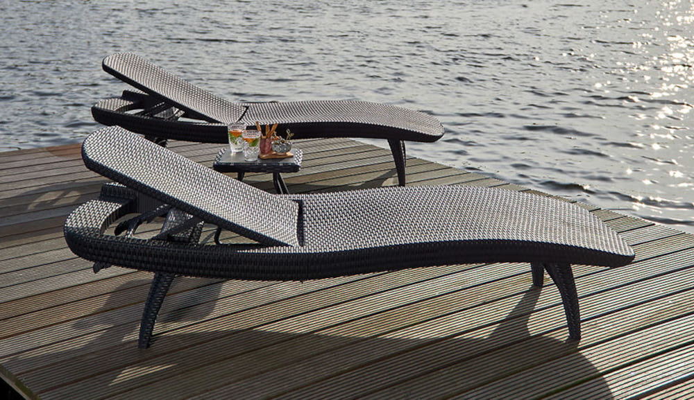 Leżaki KETER Pacific Set 231464 Cappuccino relaks wygoda elegancja