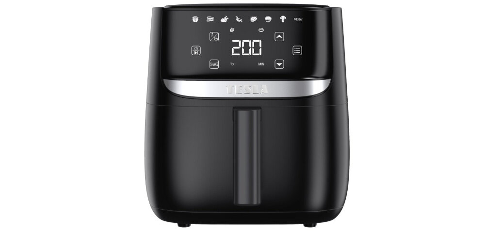 Frytkownica beztłuszczowa TESLA AirCook Q55 XL sygnal dzwiekowy informacja