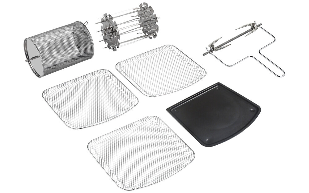 Frytkownica beztłuszczowa TESLA AirCook Grill QG800  metalowa obudowa trwalosc