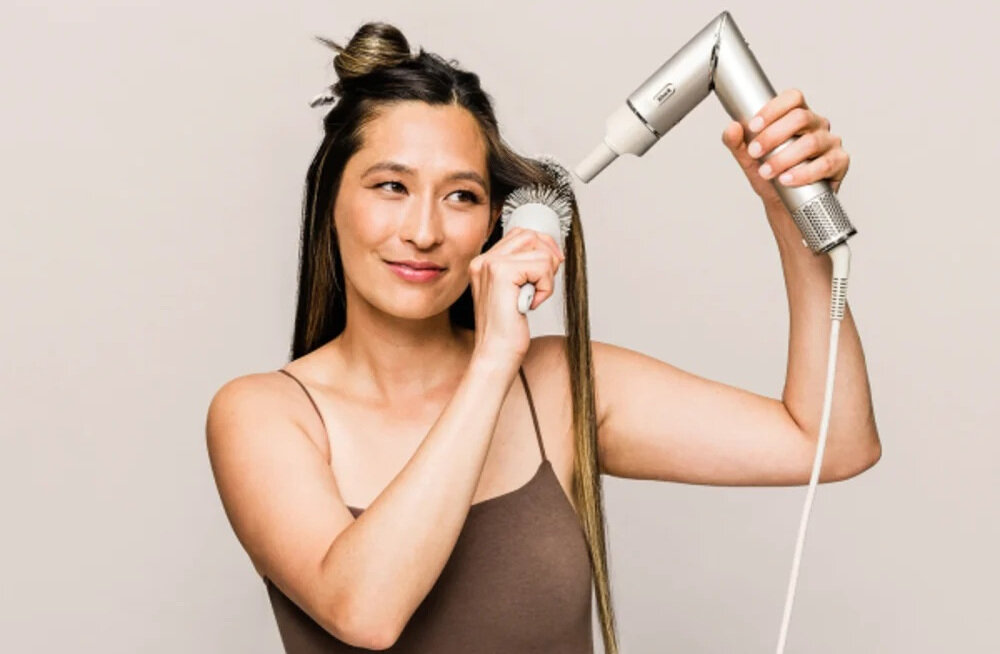 Suszarko-lokówka SHARK HD424SLEU uszkodzenia kompaktowa rezultaty stylizator kręcenie wygładzanie modelowanie włosy objętość