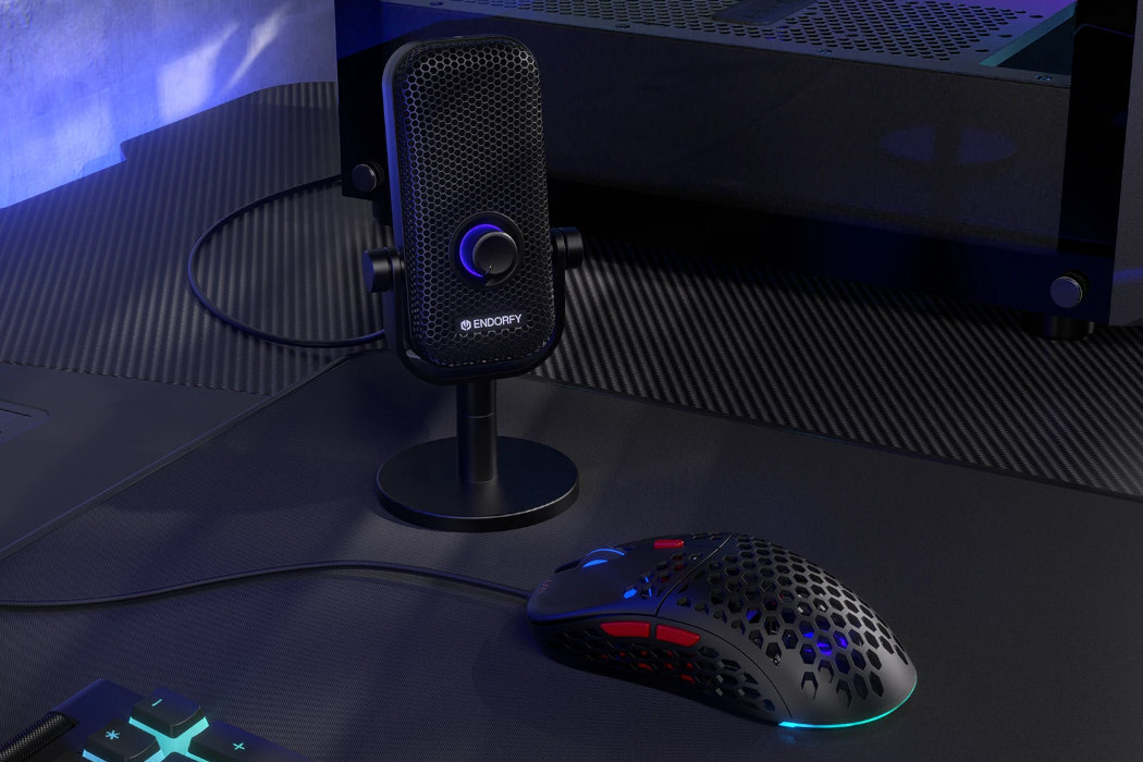 Mikrofon ENDORFY Solum Voice S głos jakość wygoda RGB wyposażenie