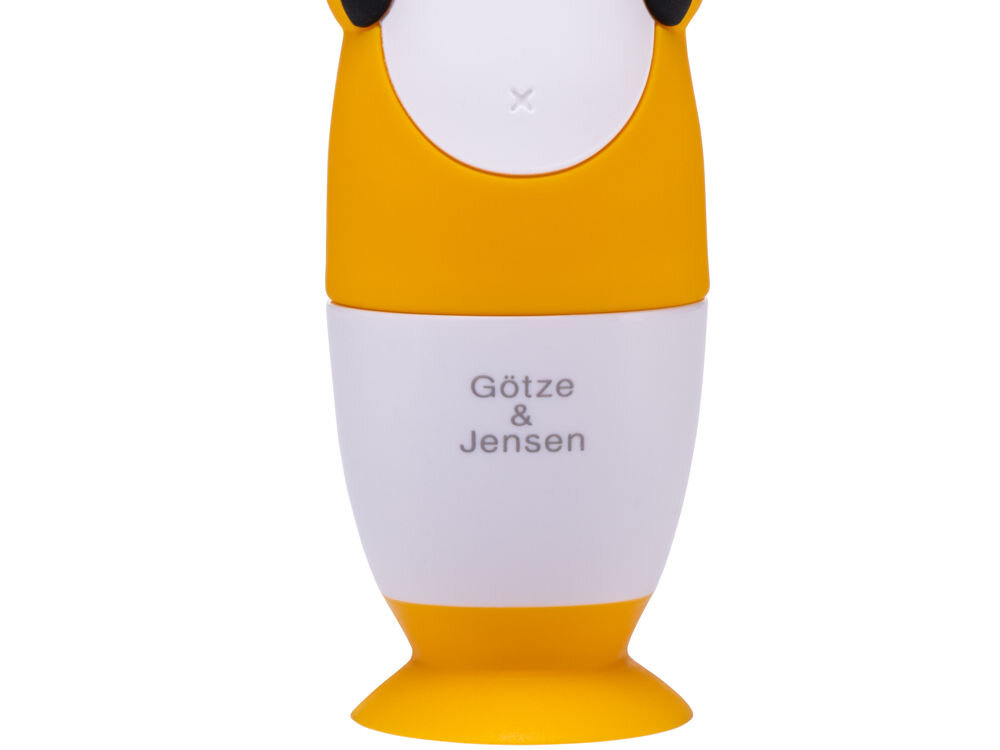 Szczoteczka soniczna GOTZE & JENSEN ST050Y Żółty bokiem urocza rączka zwierzątko przypominająca lisa