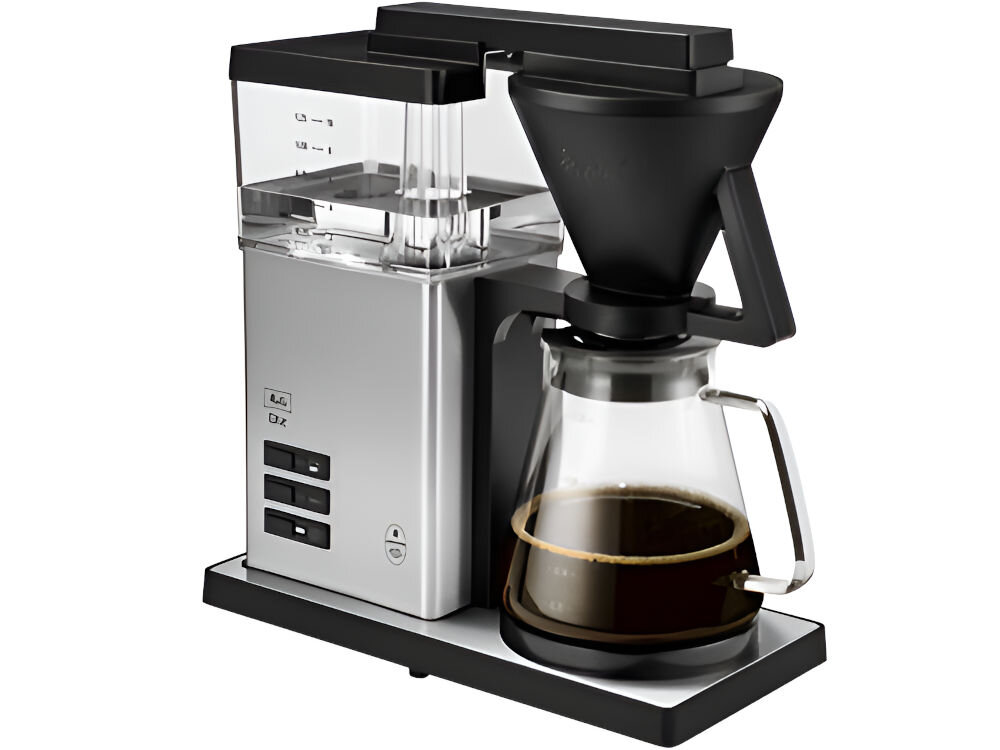 Ekspres MELITTA One 1031-01 Srebrny przyjemnośc picia gorąca aromatyczna kawa grzałka optymalna temperatura parzenia utrzymanie temperatury idesalnie gorąca pełna smaku kawa