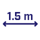 Wąż o dł. 1,5 m