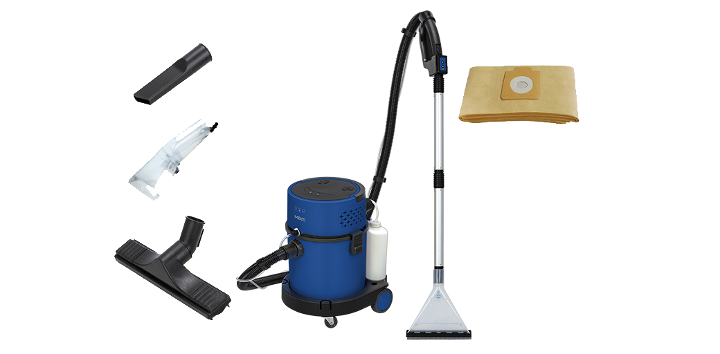 Odkurzacz piorący i akcesoria.