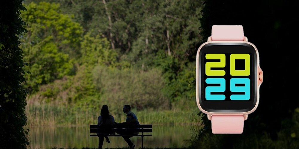 Smartwatch DENVER SWC-156 Czarny funkcja wyświetlania powiadomień, wbudowany głosnik i mikrofon, wygodnie i szybko