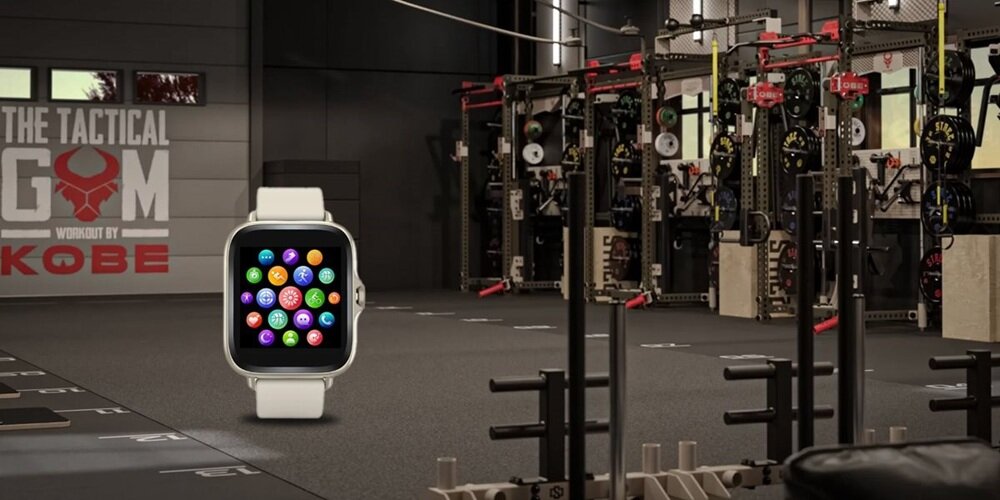 Smartwatch DENVER SWC-156 Czarny wydajna bateria, w zestawie kabel do ładowania