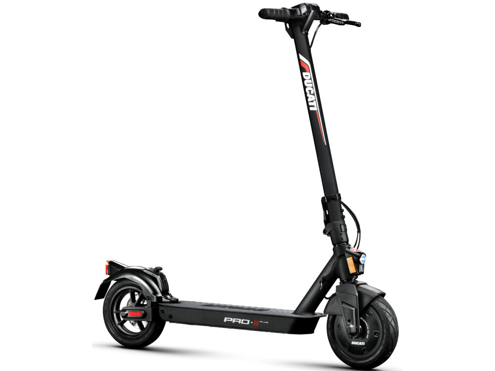 Hulajnoga elektryczna DUCATI Scrambler City Cross-e czarny kolor wysokiej jakości elektroniczne podzespoły  prosta minimalistyczna konstrukcja