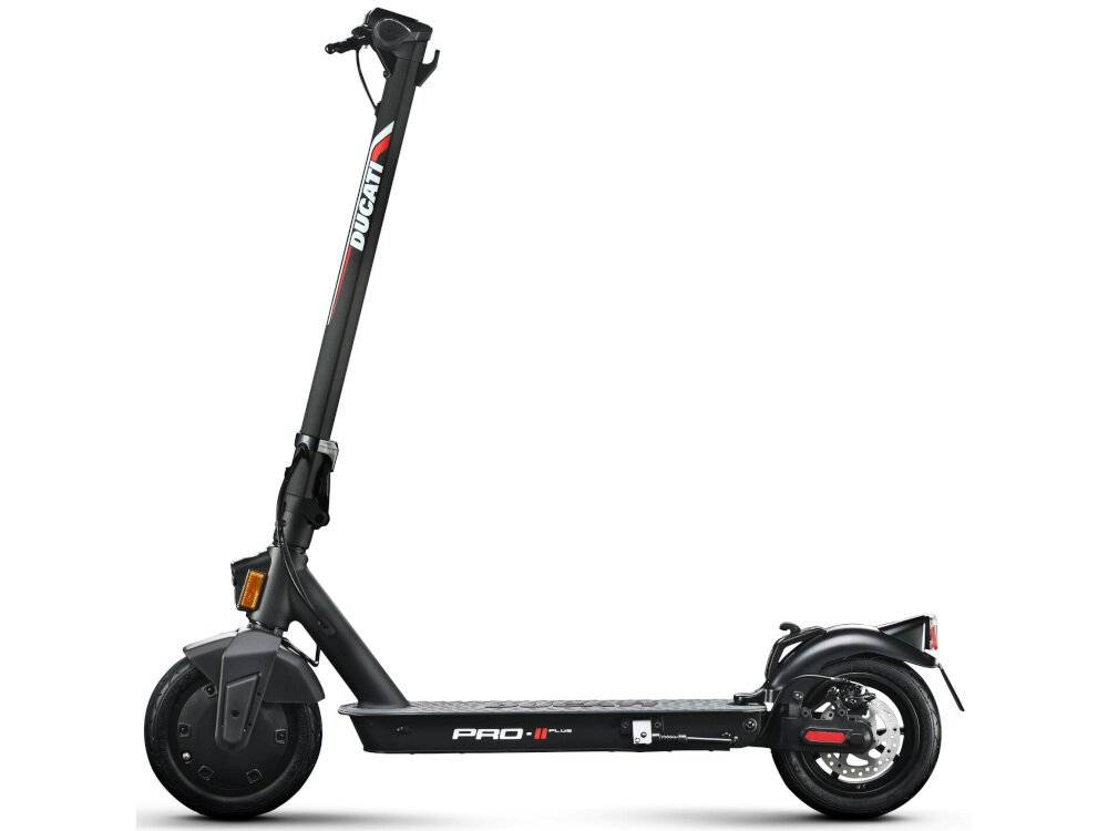 Hulajnoga elektryczna DUCATI Scrambler City Cross-e cztery tryby jazdy pieszy Eco Standard Sport wbudowany tempomata