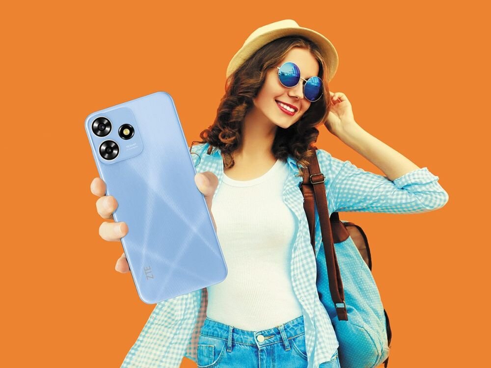 Smartfon ZTE Blade A73 ekran bateria aparat procesor ram pamięć pojemność rozdzielczość zdjęcia filmy opis dane cechy blokady system łączność wifi bluetooth obudowa szkło odporność porty muzyka transfer sieć przekątna matryca waga czujniki oled amoled ips