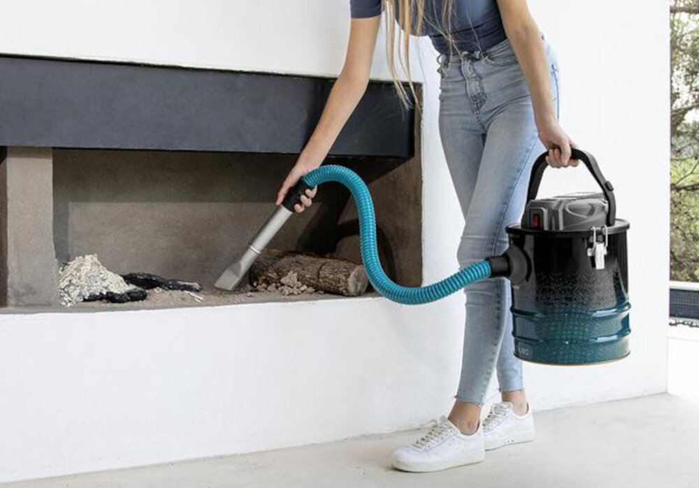 Odkurzacz do popiołu CECOTEC Conga Ash 7000 Liberty 8599 wygląd design tło prezentacja wizualizacja Mistrz czystości bez kabli