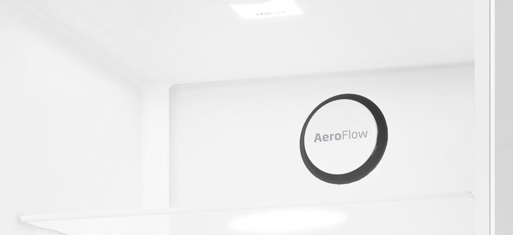 LODÓWKA BEKO RDSO206K31WN oświetlenie LED widoczność naturalne przyjemne jasność