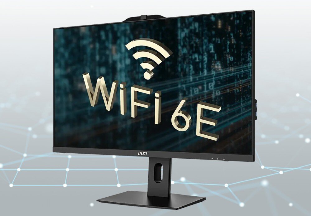 Komputer MSI Pro AP272P 14M-495EU 27 IPS i7-14700 16GB RAM 1TB SSD Windows 11 Professional łączność Wi-Fi przepustowość