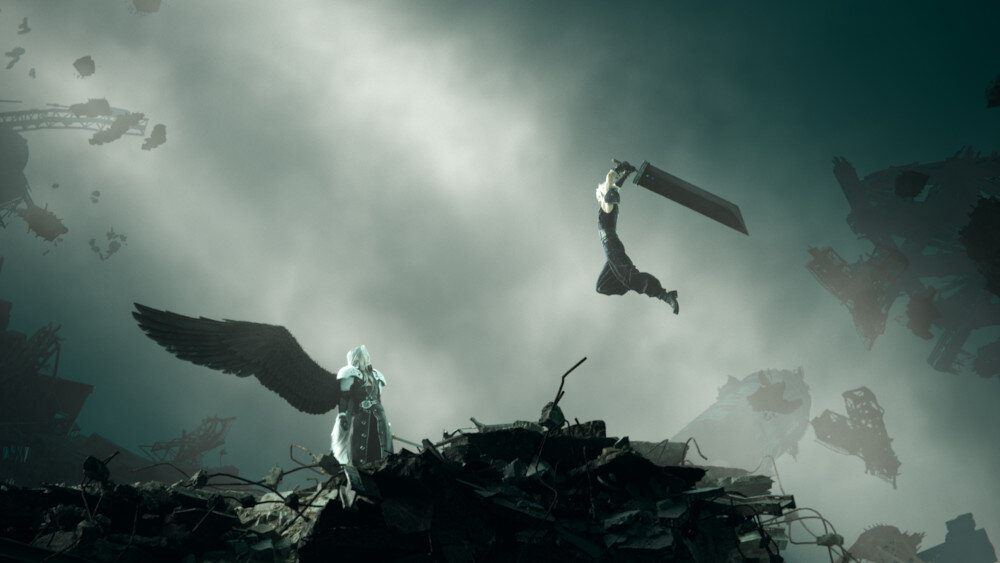 Final Fantasy VII Rebirth miasto przyjaciele