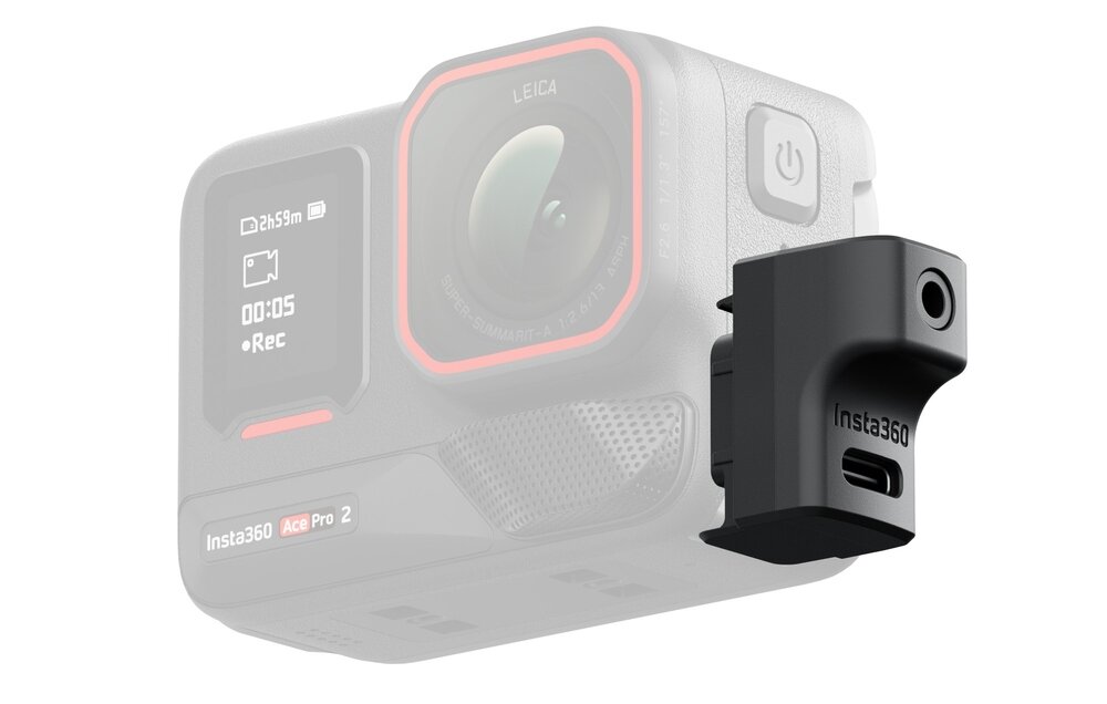 Insta360 Ace Ace Pro Mic Adapter wizualizacja