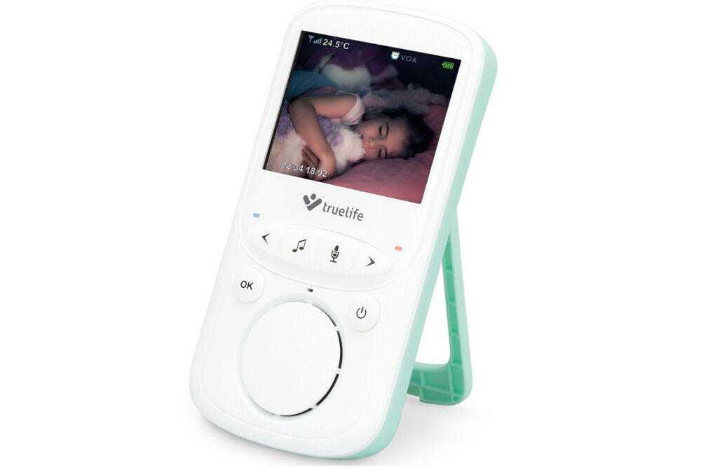 Monitor TRUELIFE NannyCam V24 diody LED podczerwieni doskonaly obraz