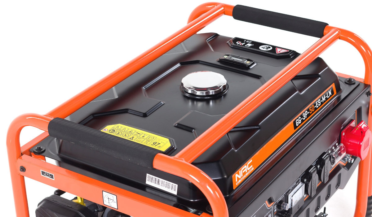 AGREGAT PRĄDOTWÓRCZY INWERTEROWY NAC GG-3P-50-ES-M-LN praca żywotność ochrona zabezpieczenie powietrze